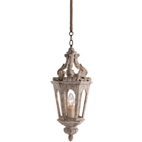 14" SINGLE LIGHT LANTERN PENDANT