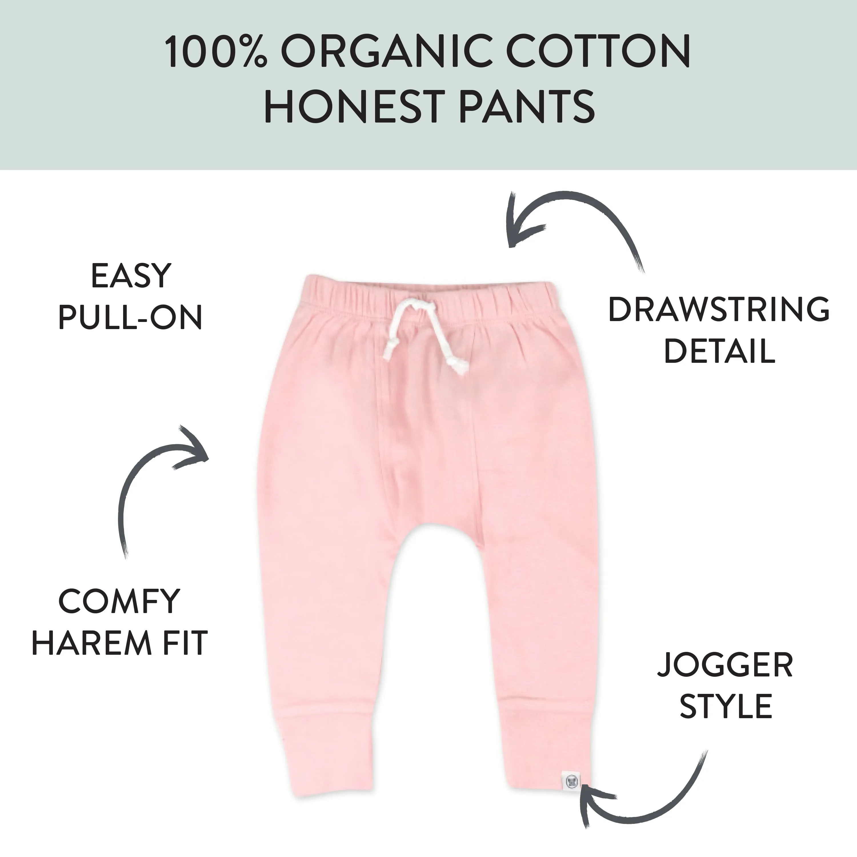 4-Pack Organic Cotton Honest Pants