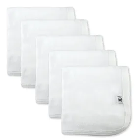 5-Pack Organic Cotton Washcloths