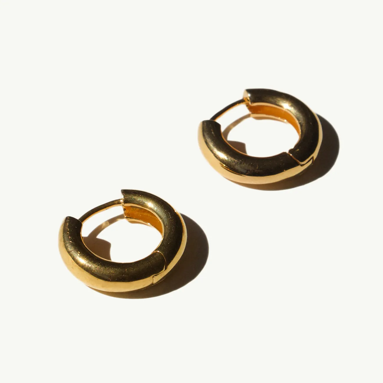 925 EVERYDAY HOOP EARRING GOLD