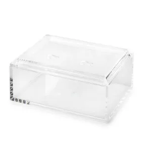 ACRYLIC JEWELRY BOX WITH 5X7 PHOTO FRAME LID