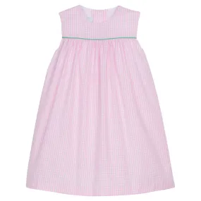 Bellemeade Dress - Light Pink Gingham