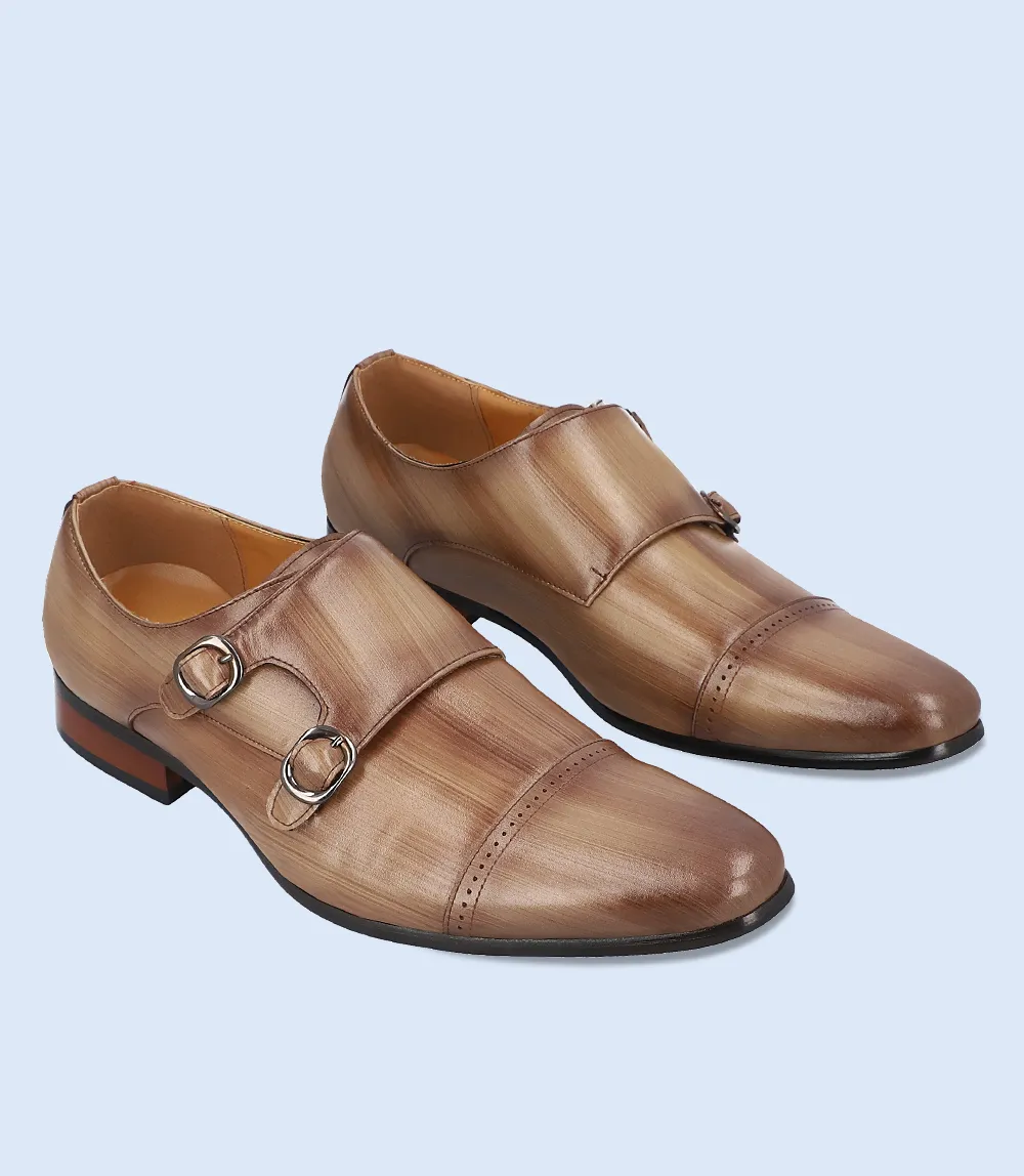 BM4145-BEIGE-Men Formal Slip-on's