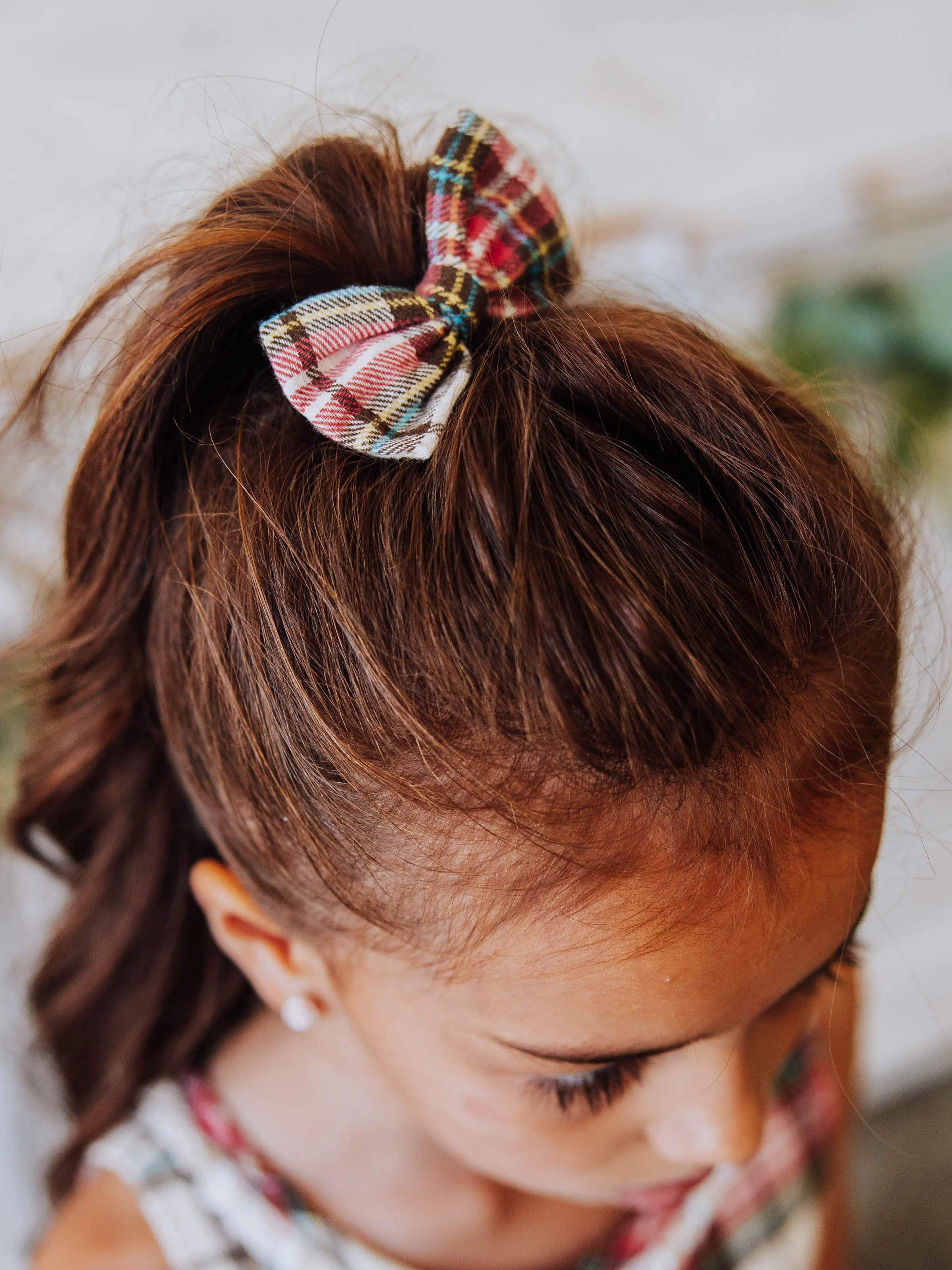 Bow Set Duo - Razzberry Plaid