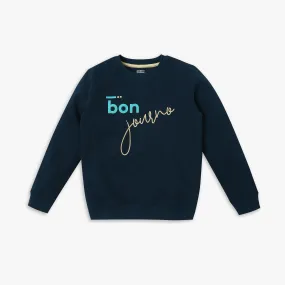 Boy's Regular Fit Graphic Sweat Tees