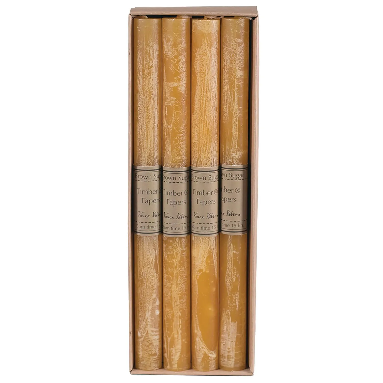 Brown Sugar Timber Taper - Set of 12