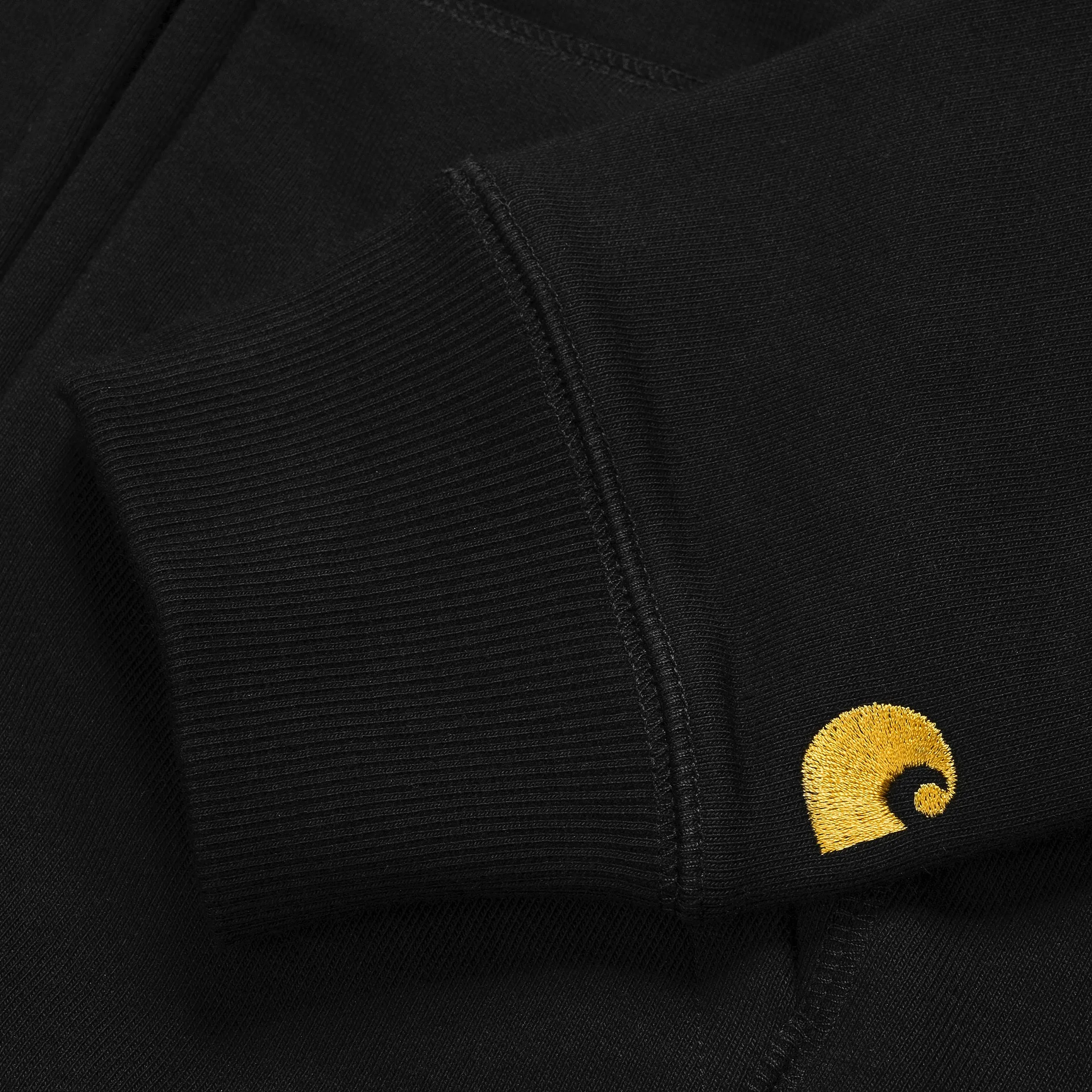 Chase Hooded Jacket - Black/Gold