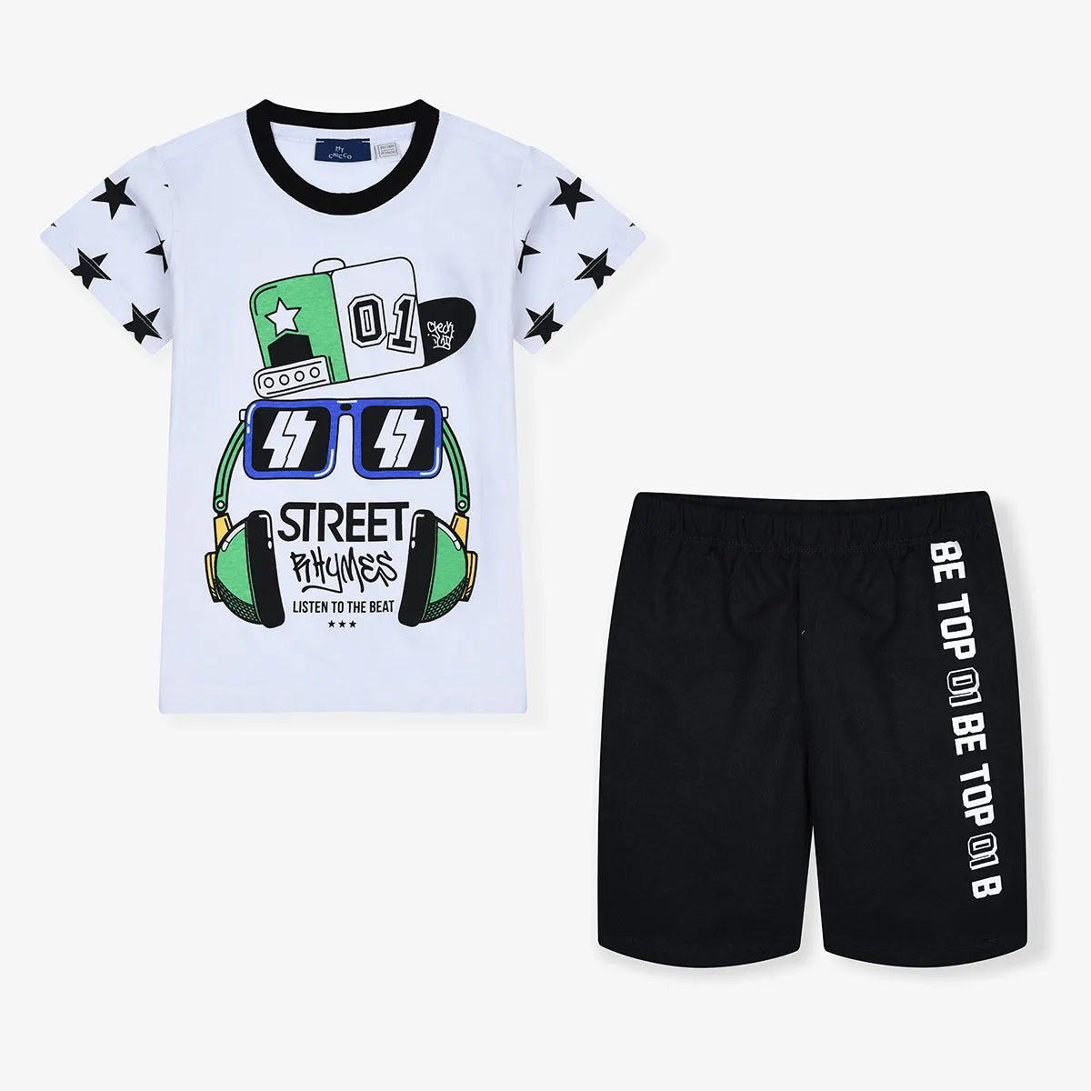 CHCO Street Rhymes White 2 Piece Set 10298