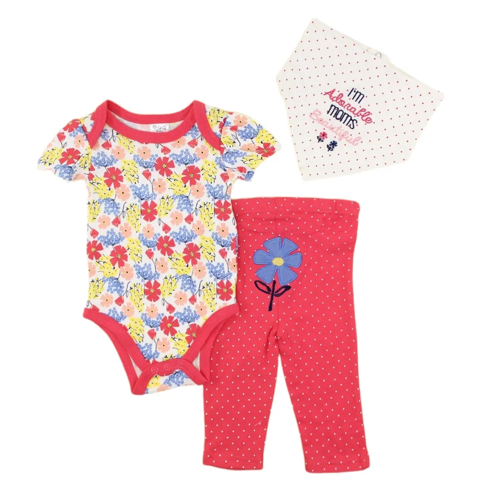 CJP Baby 3 Pc Layette Set - Beautiful