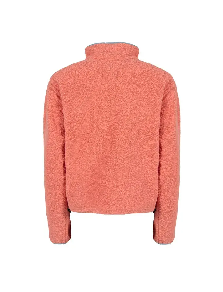 Columbia Helvetia Cropped Half Snap Fleece Faded Peach