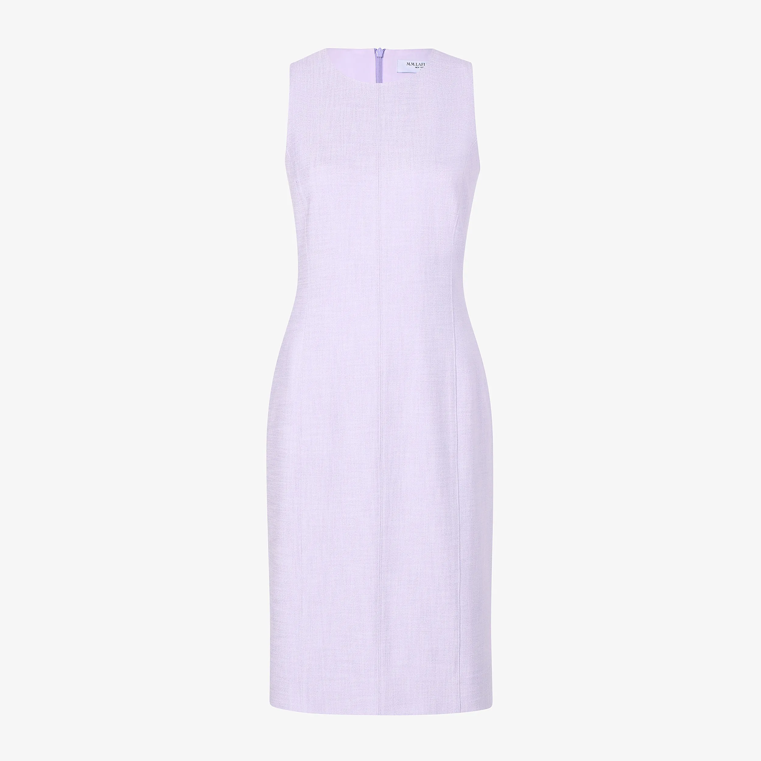 Constance Dress - Stretch Tweed :: Lilac/Ivory