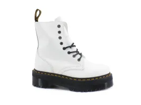 DR. MARTENS Jadon Anfibio Polished Smooth Carrarmato White JADON-15265100