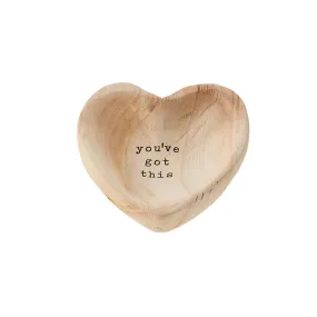 Got This Wood Heart Trinket