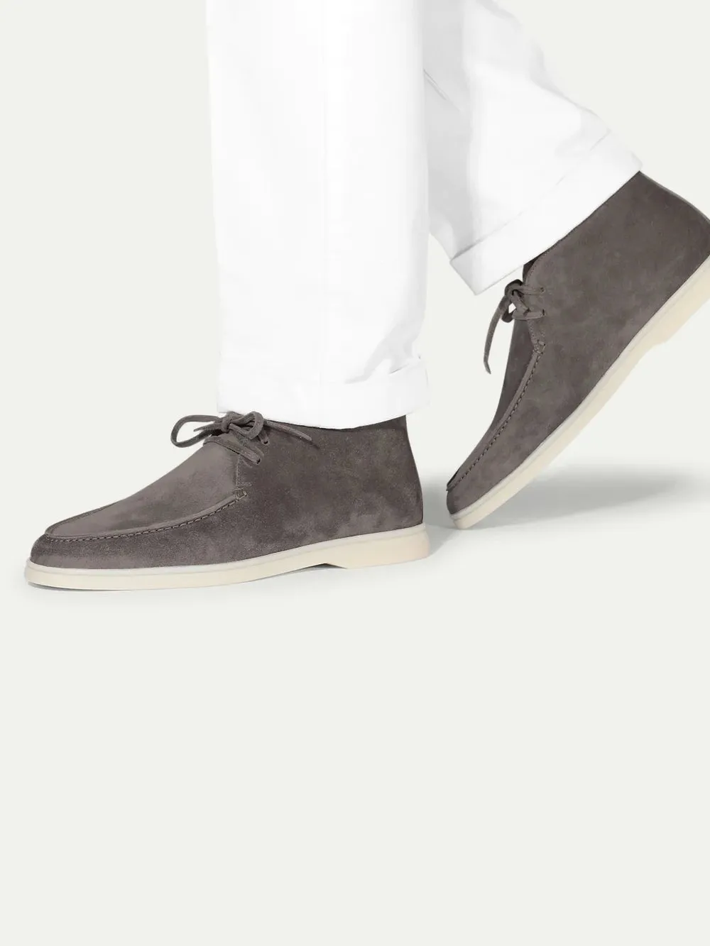 Grey Suede Desert Boot