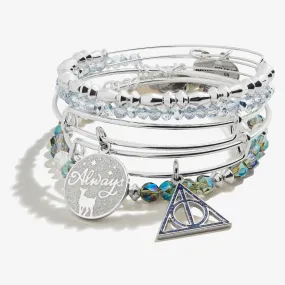 Harry Potter 'Always' Charm Bangle, Set of 5