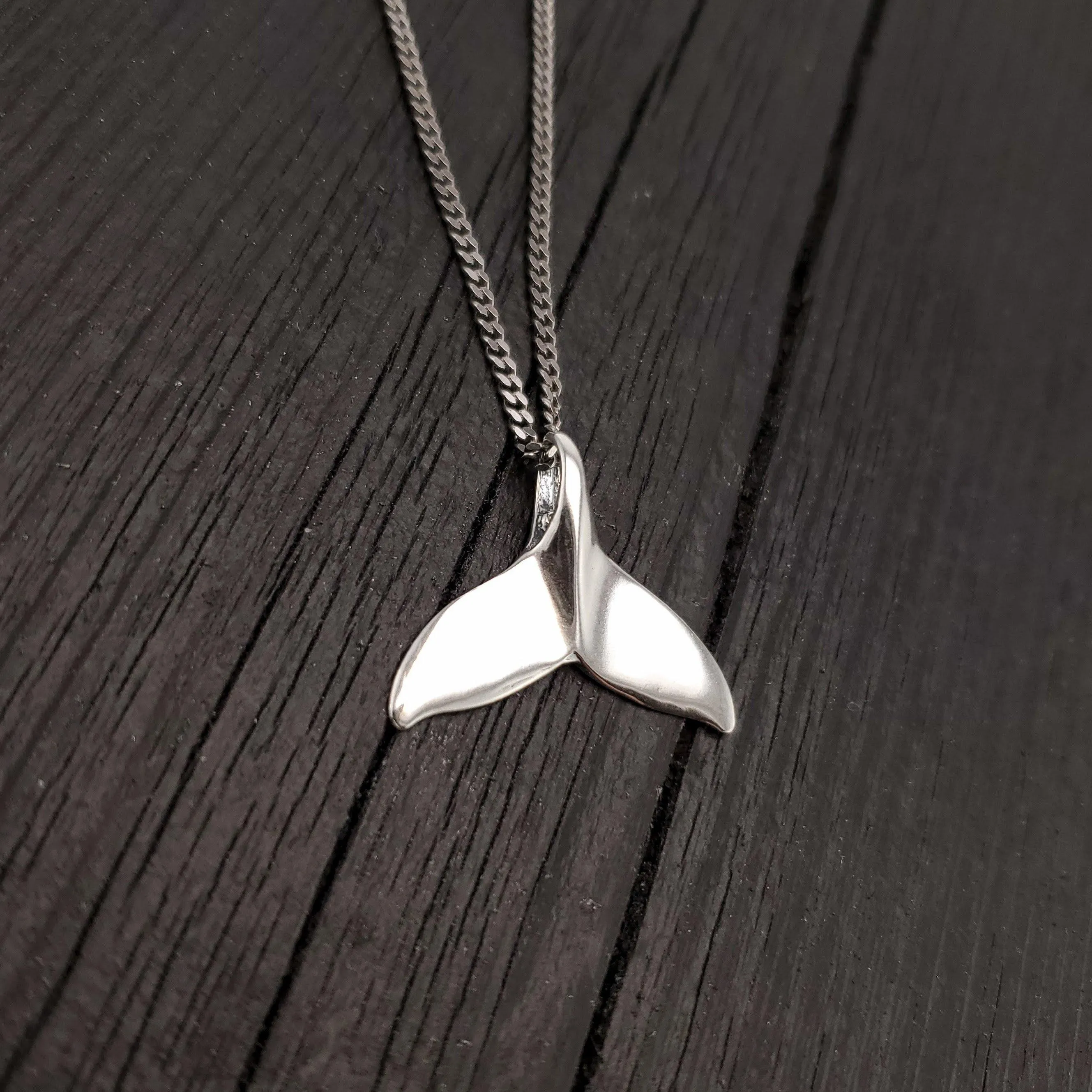 Humpback Whale Fluke Necklace Whale Tail Pendant