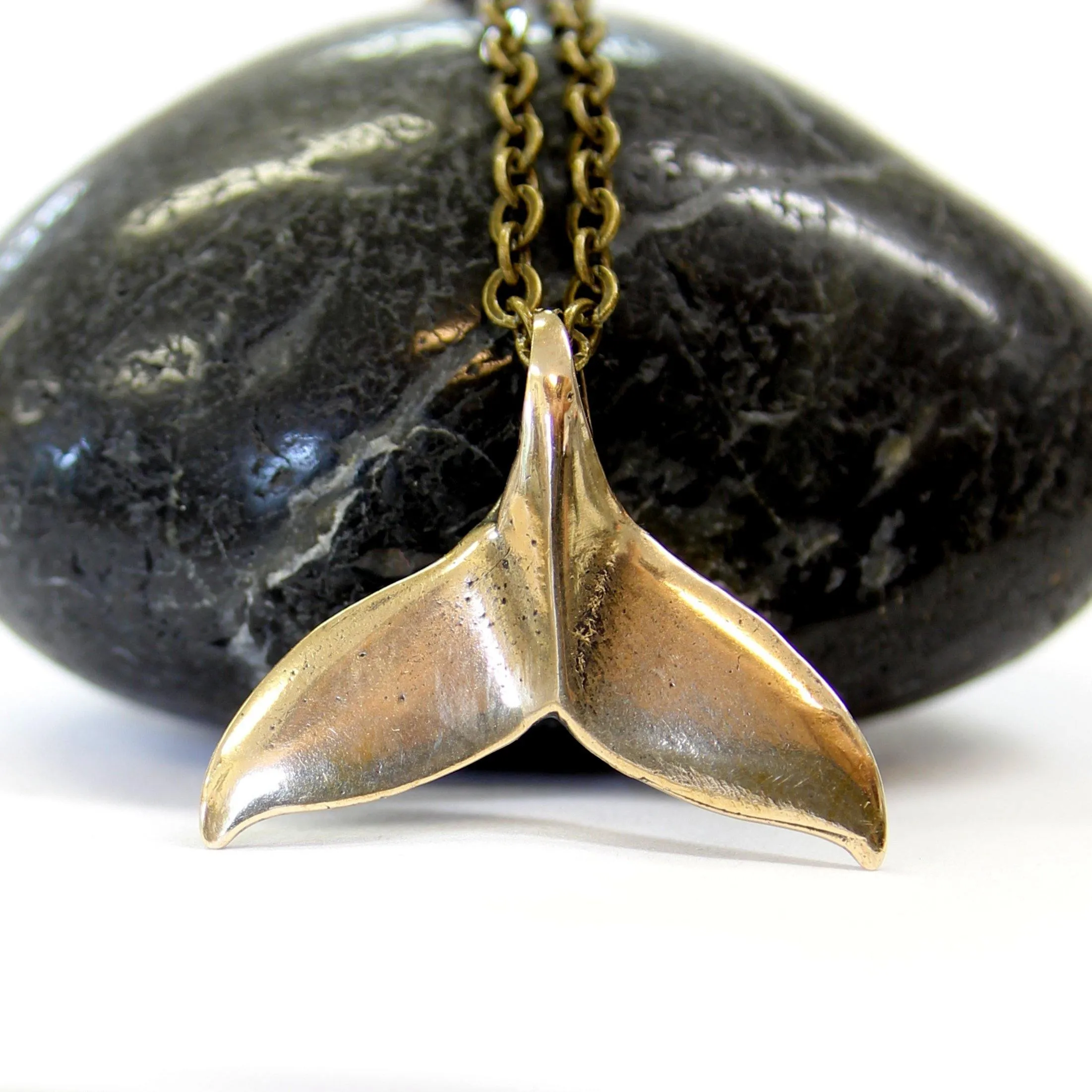 Humpback Whale Fluke Necklace Whale Tail Pendant