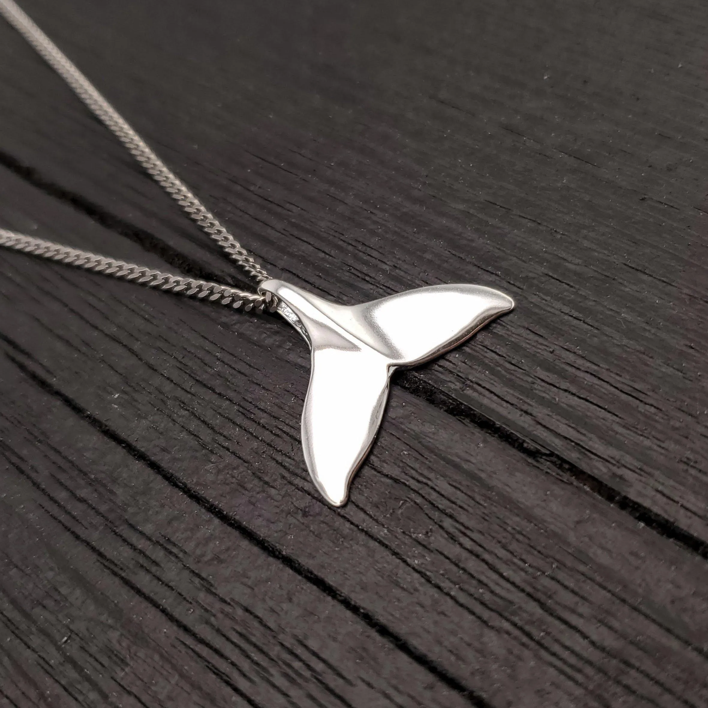 Humpback Whale Fluke Necklace Whale Tail Pendant