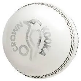 Kookaburra Crown Cricket ball 156 grams - WHITE