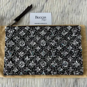 Louis Vuitton Sequin Monogram Clutch