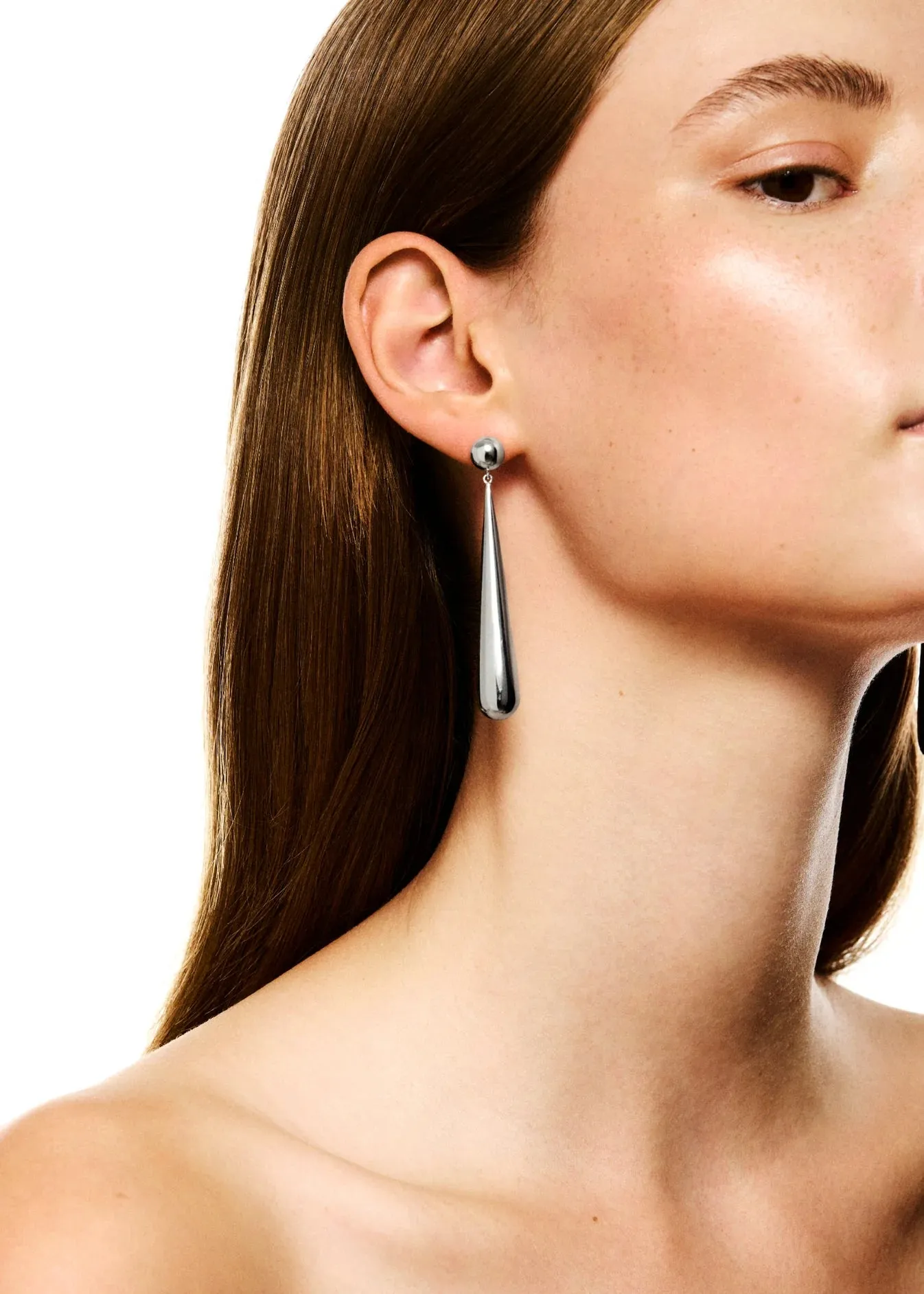 Louise Earrings in Silver