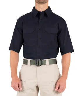 Men's V2 Tactical Short Sleeve Shirt / Midnight Navy