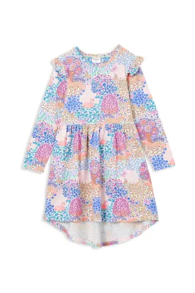 Milky - Patchwork Hi Lo Dress