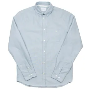 Norse Projects - Anton Oxford Shirt - Marginal Blue Stripes