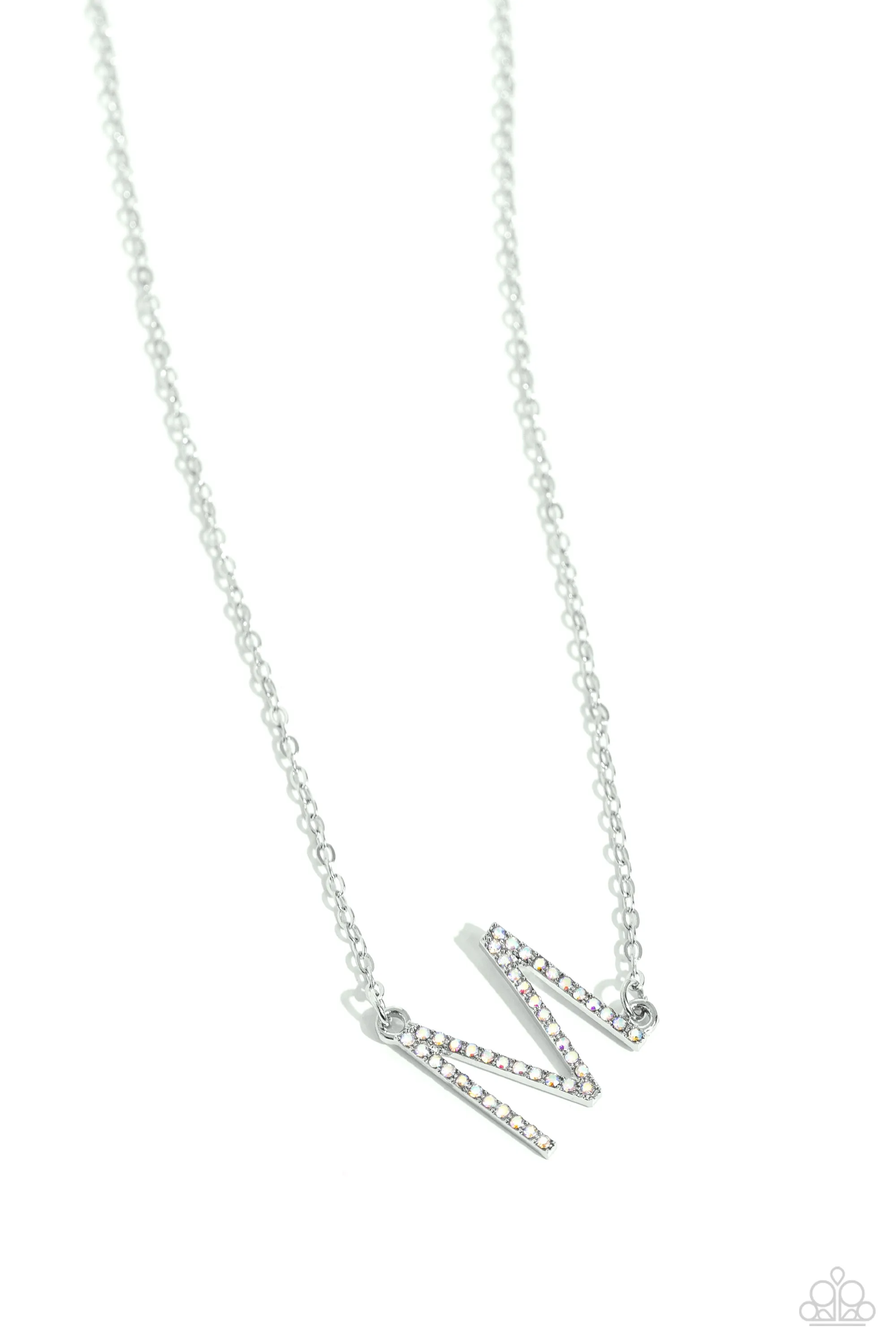 Paparazzi INITIALLY Yours - M Multi Necklace & Earring Set