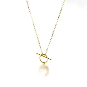 Pearl Toggle Necklace