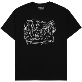 PLEASURES X UNKLE X HAZE Mowax Tee