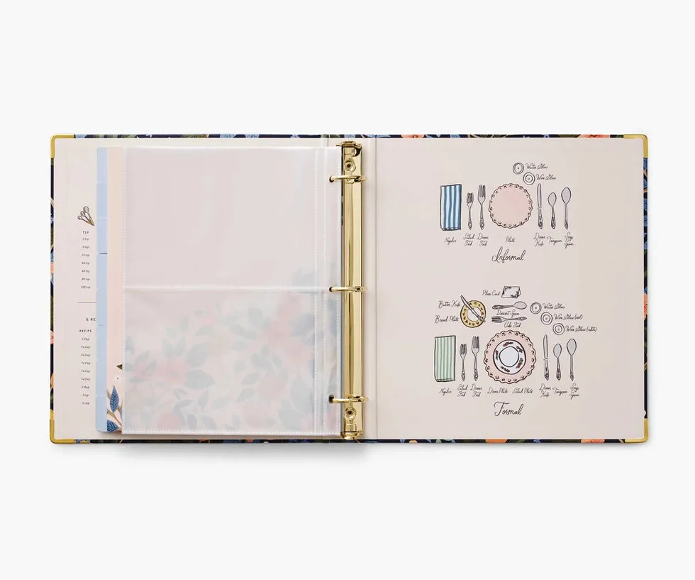 Rifle Paper I Citrus Grove Recipe Binder