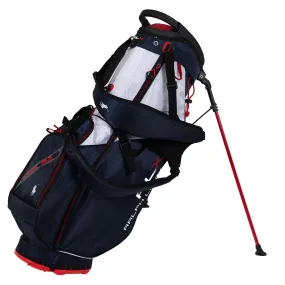 RLX Golf Stand Bag White/Navy - 2024