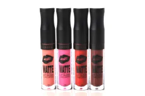 Santee Long Lasting Matte Liquid Lipstick - Reds