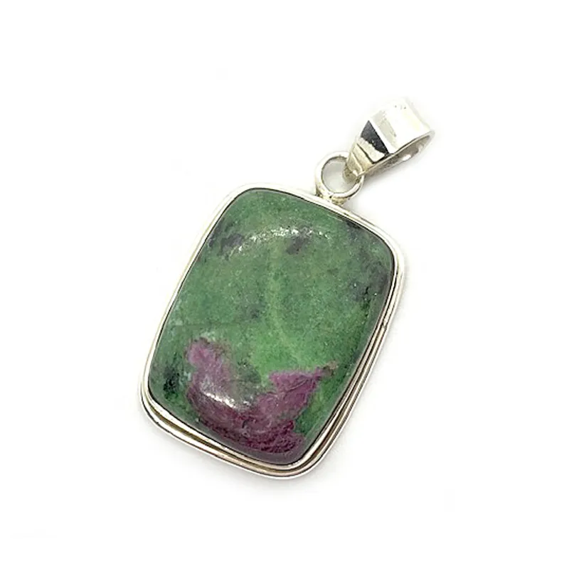 Skylar Ruby Zoisite Gemstone Pendant