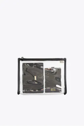 The Passport & Luggage Tag Set in Black