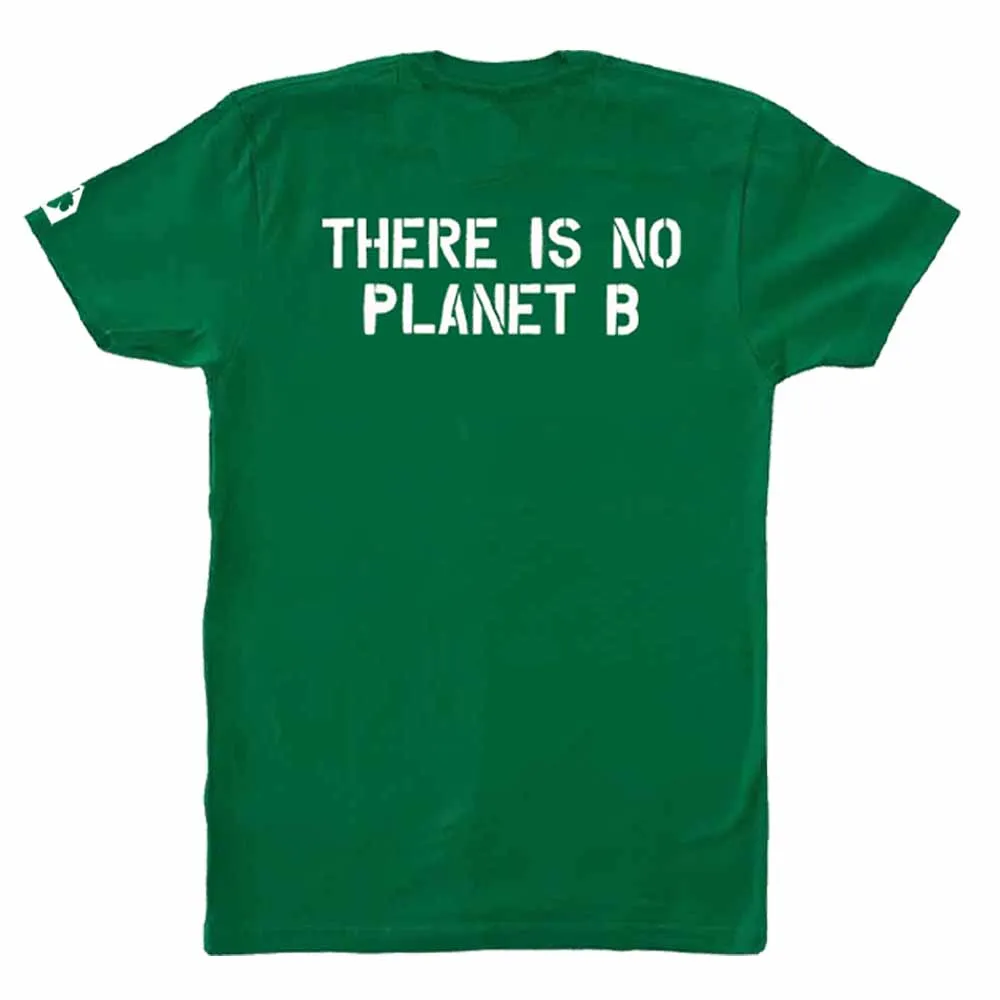 There is no planet B! T-shirt supporting Greenpeace