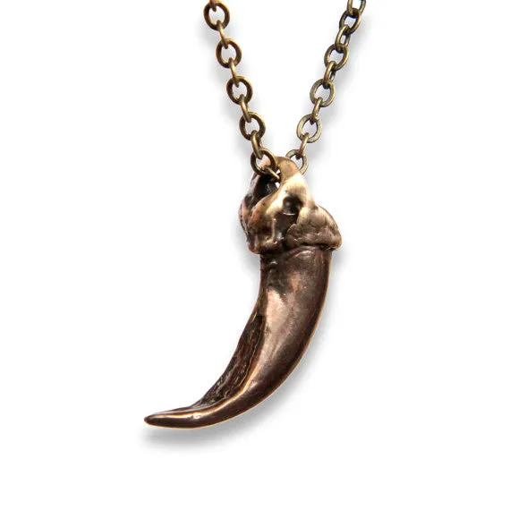 Timber Wolf Claw Necklace