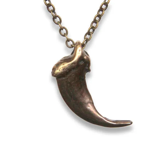 Timber Wolf Claw Necklace