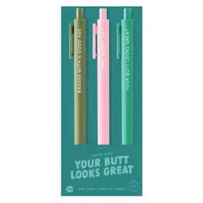 Your Butt Looks Great Jotter Pen Set